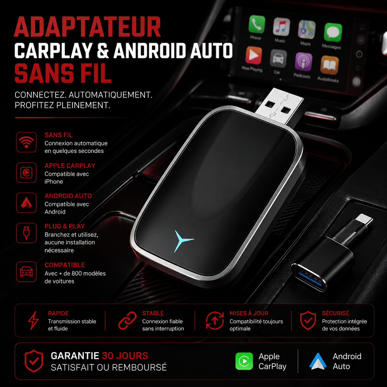 Seamless Drive Connection Adapter