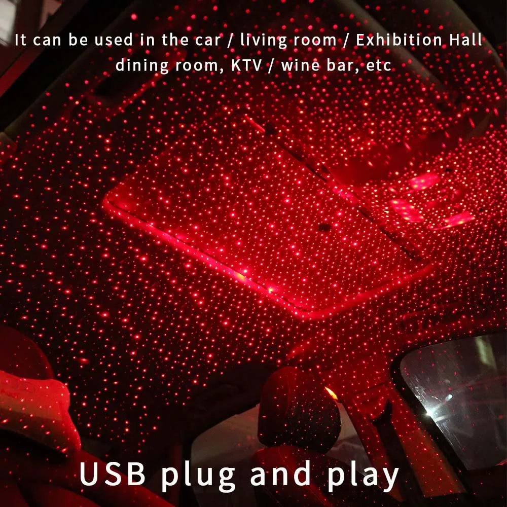 Starry Car Interior Light